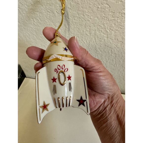 Lenox Collectible 2000 Space Ship Ornamnet - Picture 3 of 5